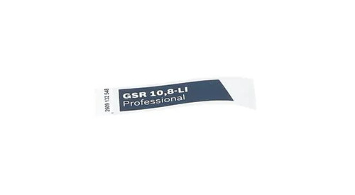 Bosch firmenschild 2609132548 - firmenschild,