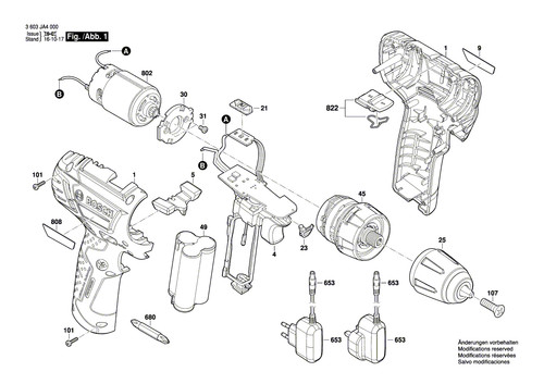 Bosch ersatzteile für - bosch, psr